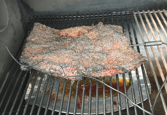 Beef Brisket after 8 Hours