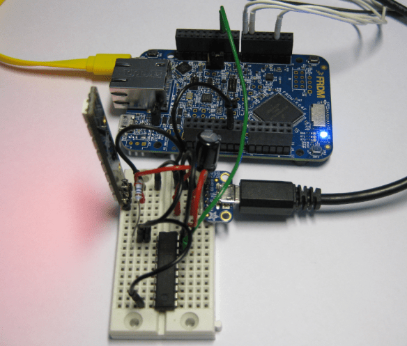 FRDM-K64F with NeoPixel Wiring