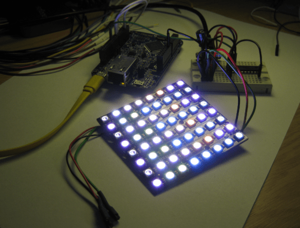 Freescale FRDM-K64F with NeoPixels