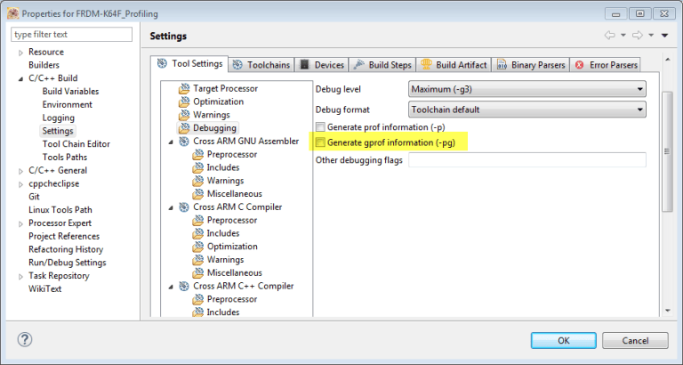 Tutorial: Using GNU Profiling (gprof) with ARM Cortex-M | MCU on Eclipse