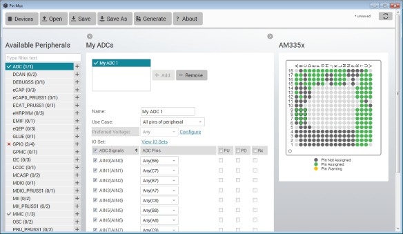 Pin Mux (Texas Instrument)