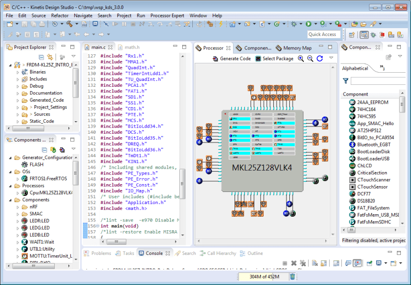 Processor Expert in Eclipse