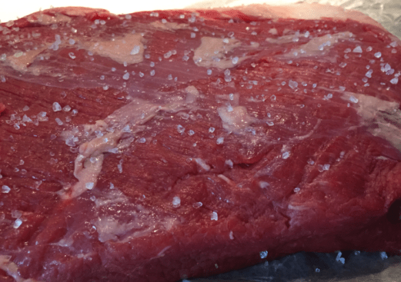 Salted Raw Brisket