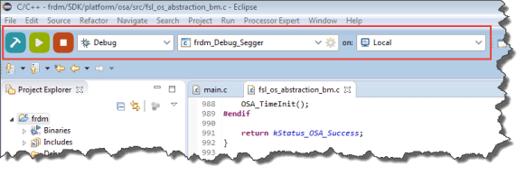 Launchbar in Eclipse Mars