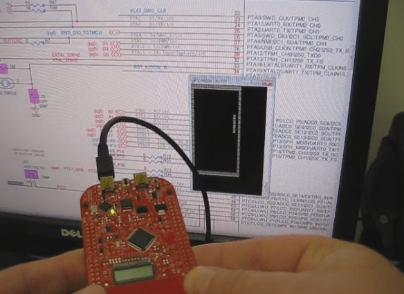 FRDM-KL43Z with Tetris