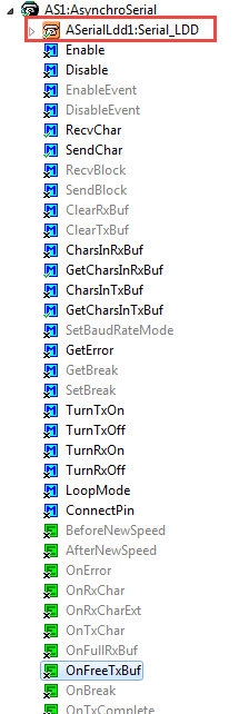 LDD as inherited component inside the High Level Component