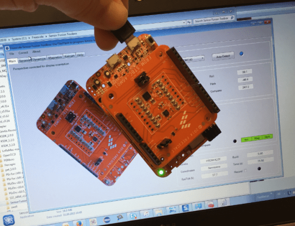 Sensor Fusion with FRDM-STBC-AGM01