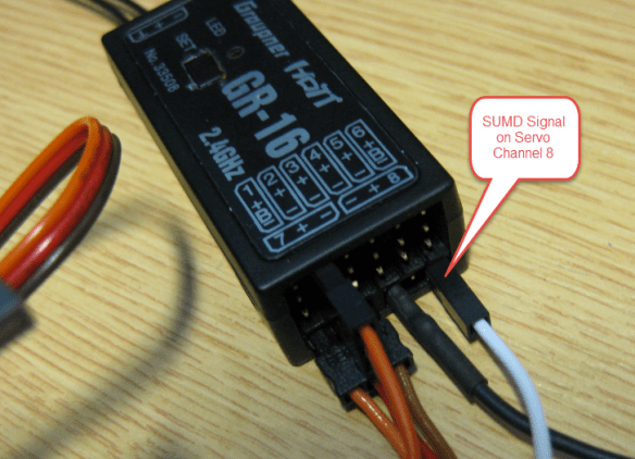 SUMD Signal on Channel 8