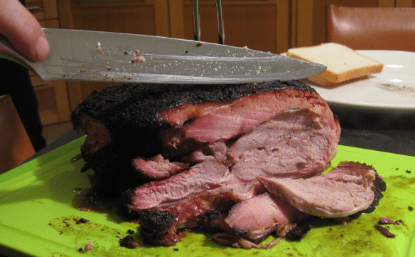 Cutting the Brisket