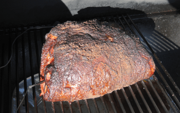 Veal Brisket after 4 hours