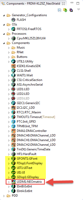 NeoMatrix Library with Graphical Libs