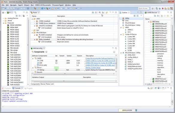 CMSIS-PACK | MCU on Eclipse