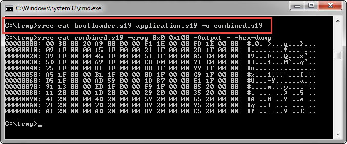 Combininig S19 Files