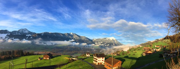 Rigi, Snow and Green