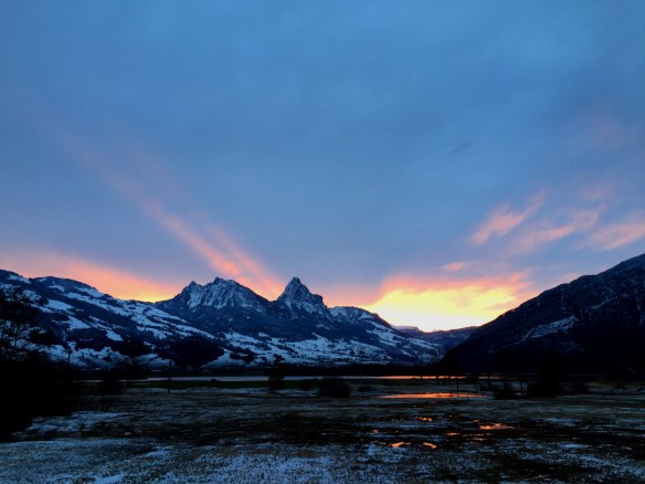 Winter Sunrise Reflections