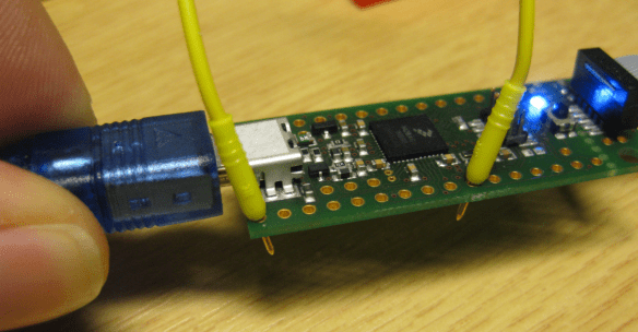 tinyK20 in Bootloader Mode