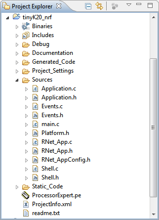 nRF24L01+ Project for tinyK20