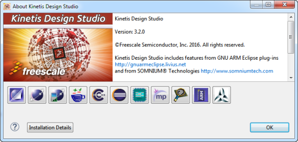 Kinetis Design Studio v3.2.0