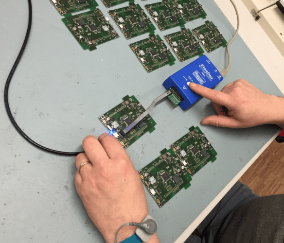 Programming with a push button