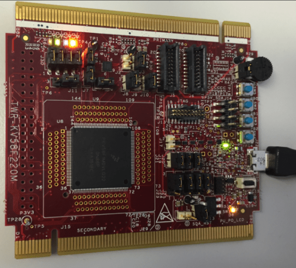 Blinky on TWR-KV58F220M