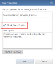 Clock Gate Enable