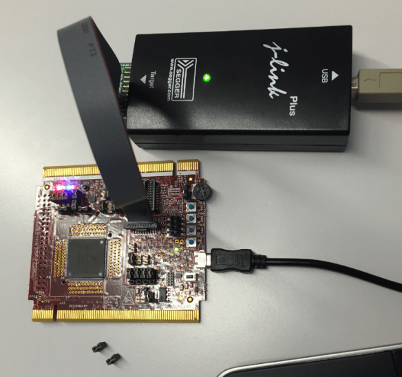 Debugging M7 with Segger J-Link