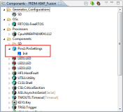 Processor Expert Pins Setting Component