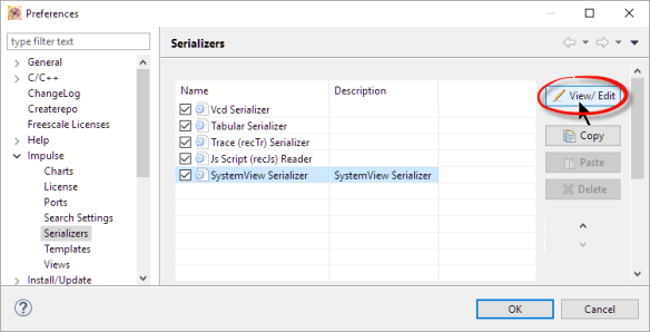View and Edit Serializer