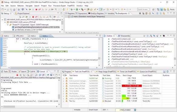 Debugging Hexiwear Firmware