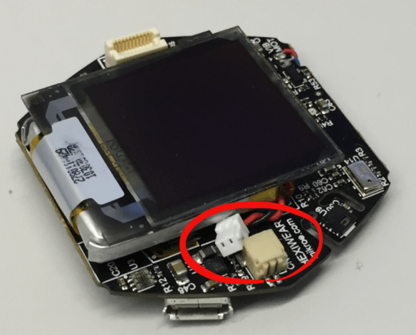 Pulled Battery Connector