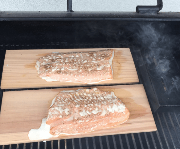 Smoking Salmon