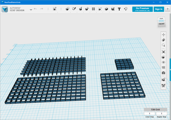 LED Diffuser Grids in Autodesk