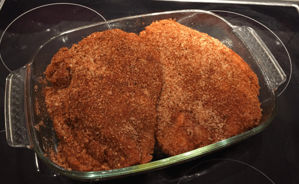 Rub applied to shoulders