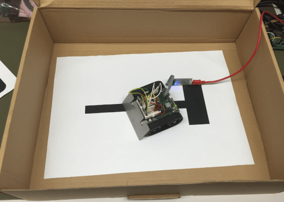 cardboxing with the robot