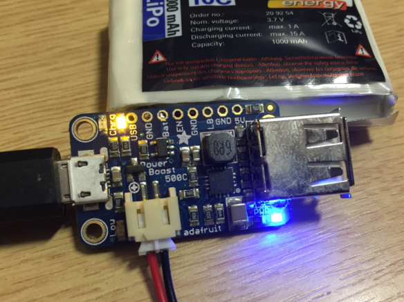 Adafruit Power Boost 500