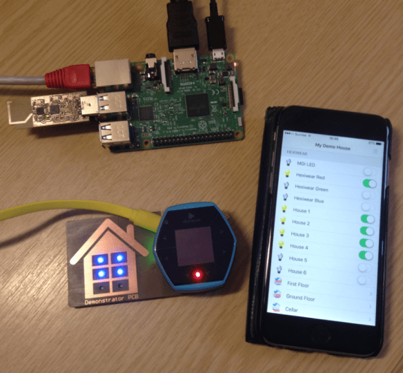 Controlling Hexiwear with OpenHAB