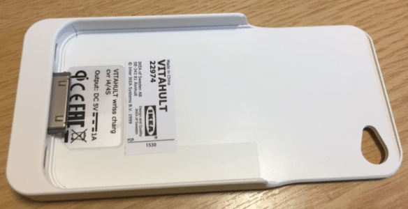 IKEA iPhone 4 Qi Receiver