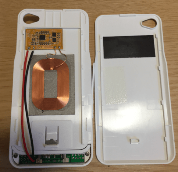 Open IKEA Qi iPhone 4 Receiver