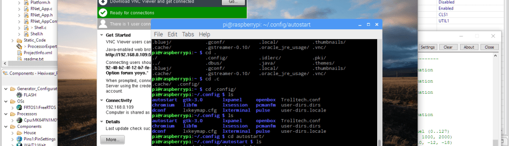 Raspberry Pi on my Dekstop