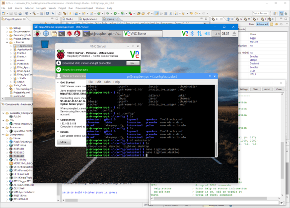 Raspberry Pi on my Dekstop