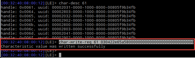 Writing Date and Time on Hexiwear