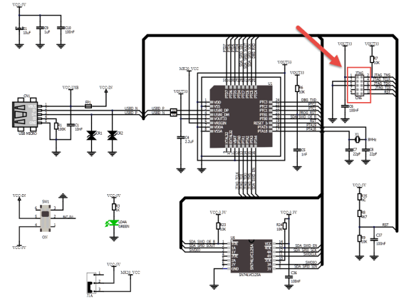 Hexiwear Docking Station Schematics