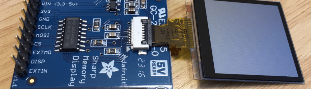 Replaced Display on Adafruit Breakout Board