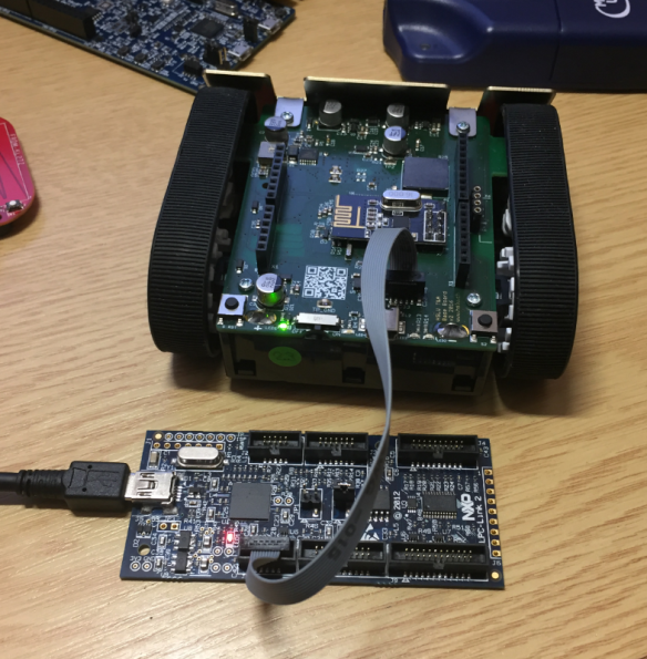 LPC-Link2 with CMSIS-DAP debugging Robot