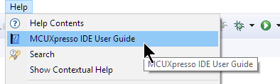 MCUXpresso User Guide