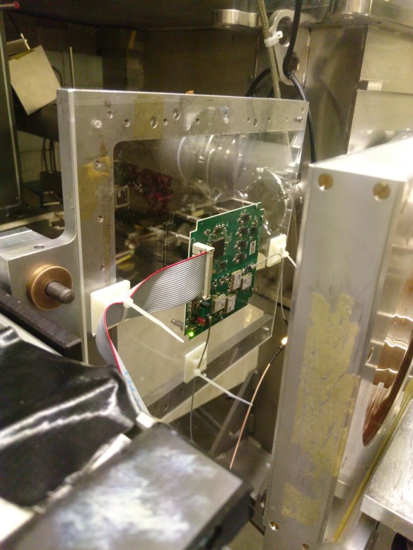 Payload Board in Beam Area