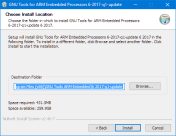 Installing GNU ARM Embedded Toolchain