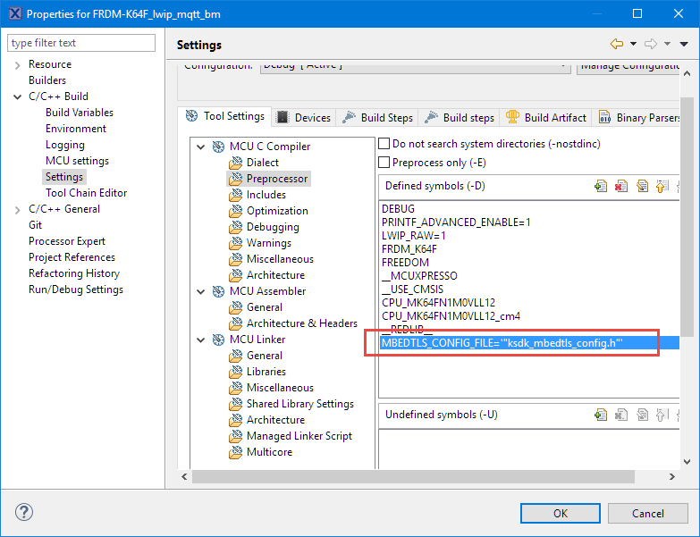 MBEDTLS_CONFIG_FILE Macro