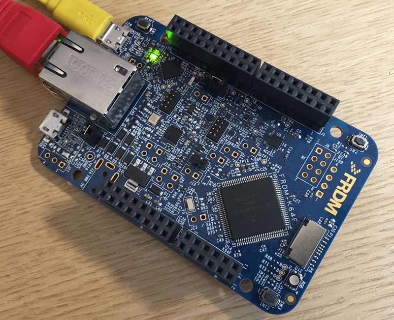 MQTT running on NXP FRDM-K64F | MCU on Eclipse