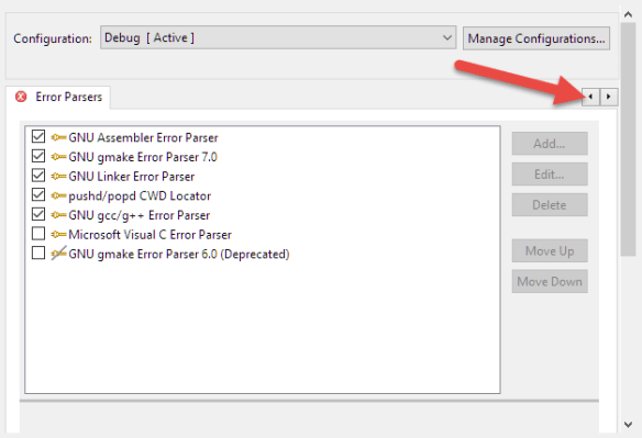 Only shows Error Parser